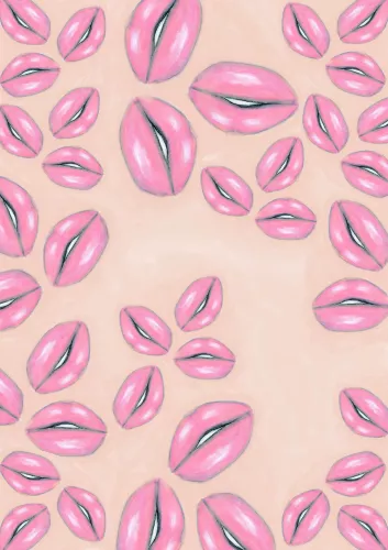 Lips - Carpet - *Limited 75 pcs.*